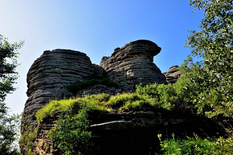 内蒙古阿斯哈图石林风景图片