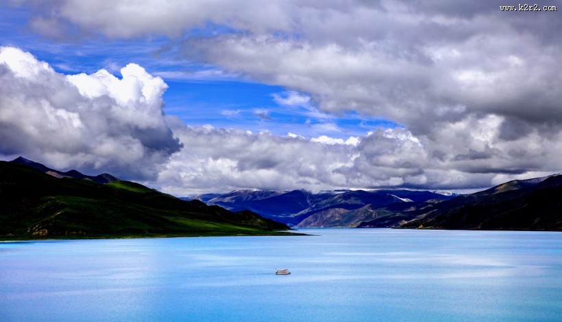 西藏羊卓雍措风景图片大全