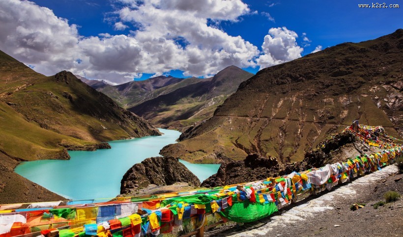 西藏羊卓雍措风景图片大全