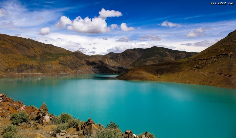 西藏羊卓雍措风景图片大全