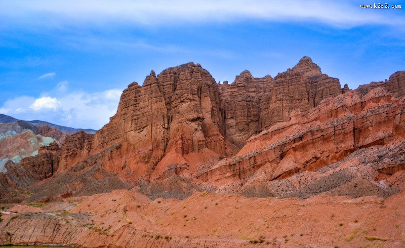 青海贵德国家地质公园风景图片