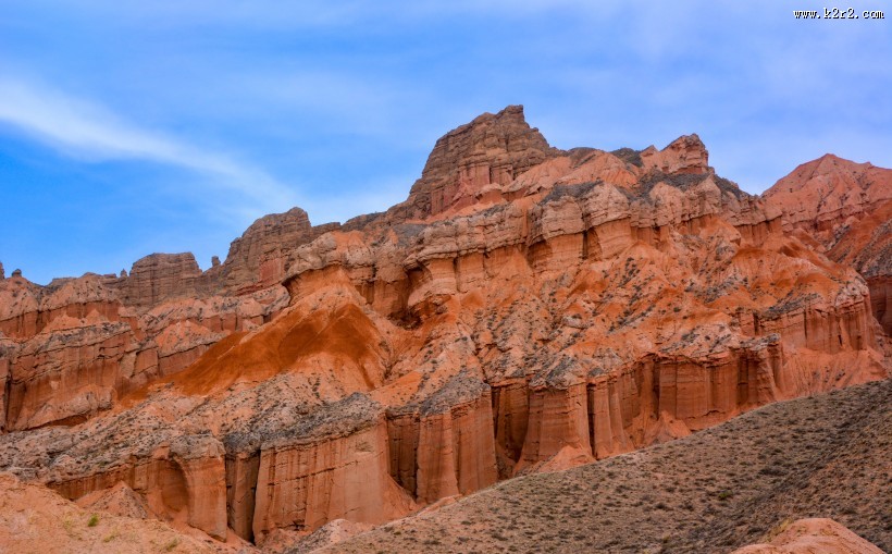 青海贵德国家地质公园风景图片