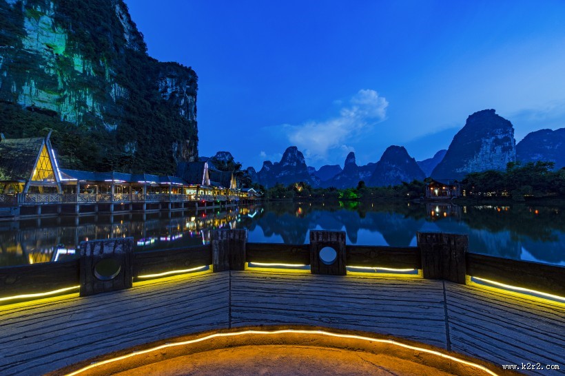 广西明仕田园风景图片