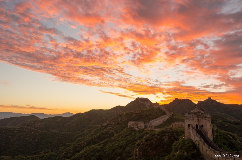 河北金山岭长城风景图片大全