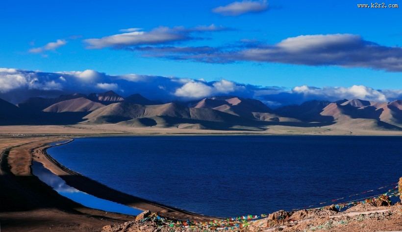 清晨的纳木错风景图片