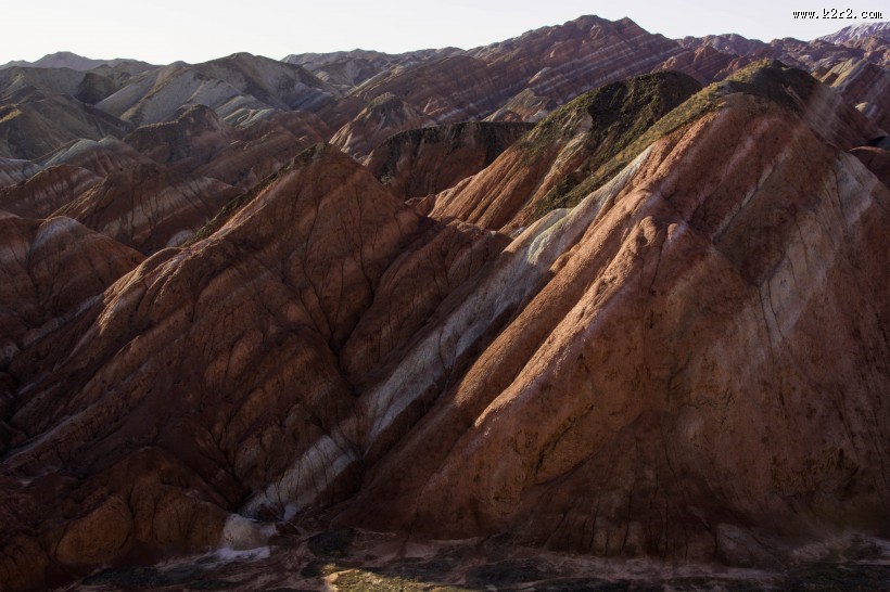 甘肃张掖丹霞地貌风景图片