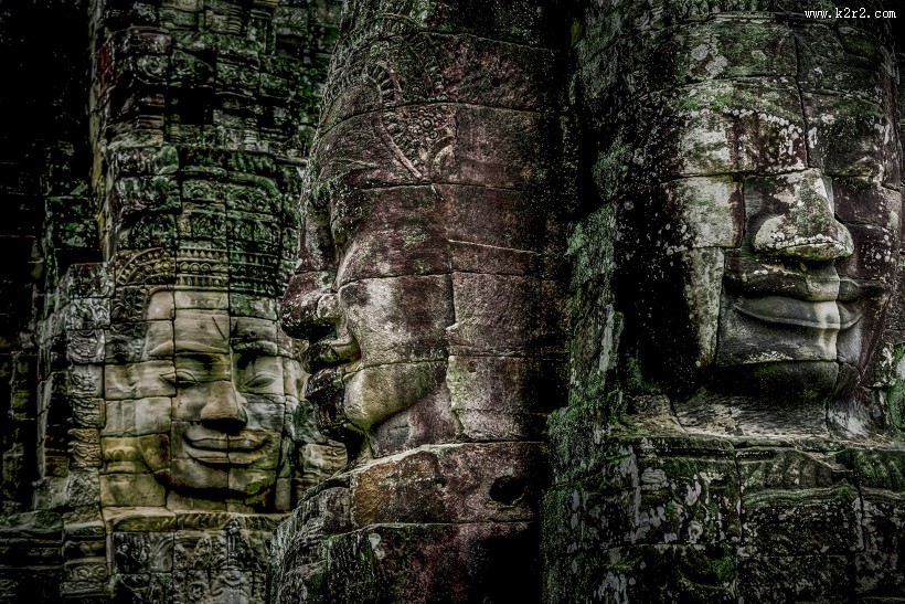 柬埔寨吴哥窟风景图片