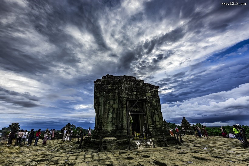 柬埔寨吴哥窟风景图片
