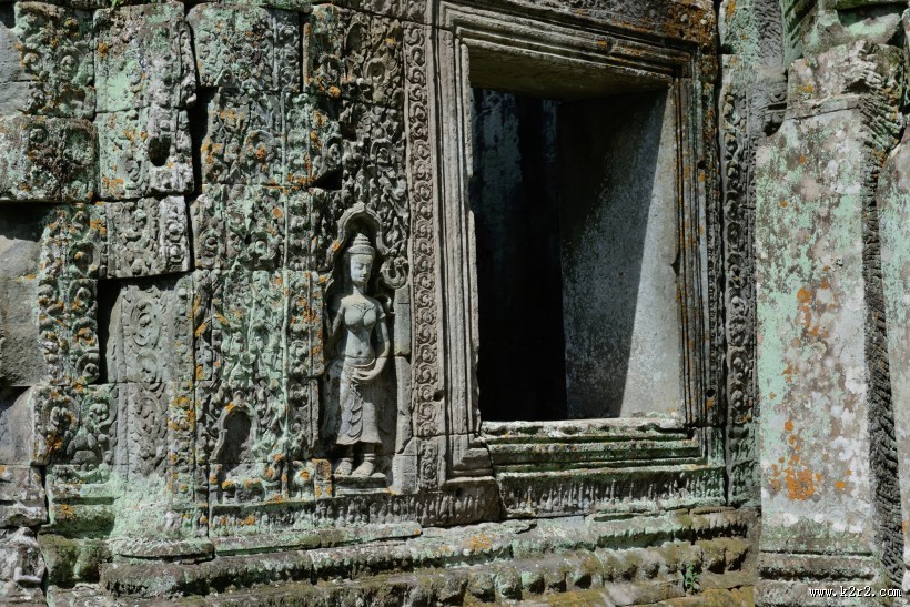 柬埔寨圣剑寺风景图片大全