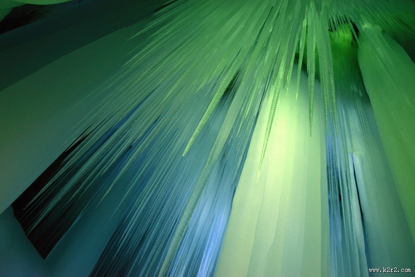 山西宁武山万年冰洞图片大全