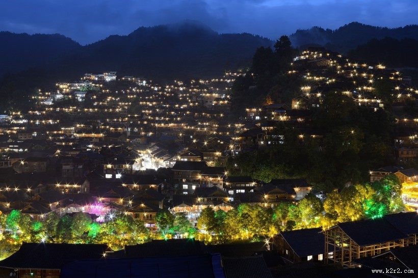 贵州西江千户苗寨风景图片大全