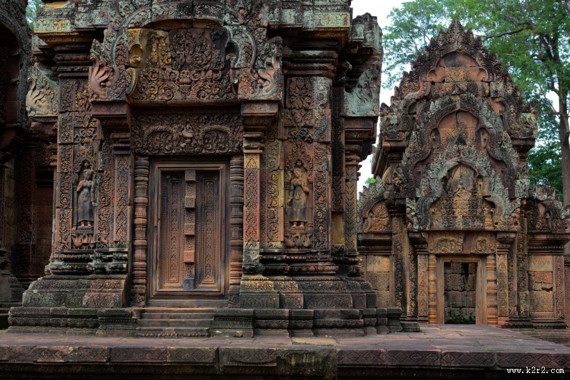 柬埔寨女王宫风景图片