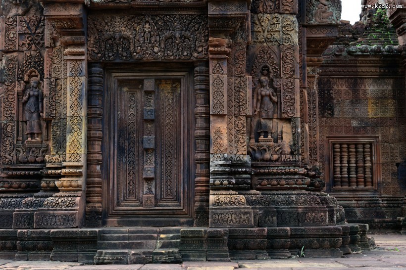 柬埔寨女王宫风景图片