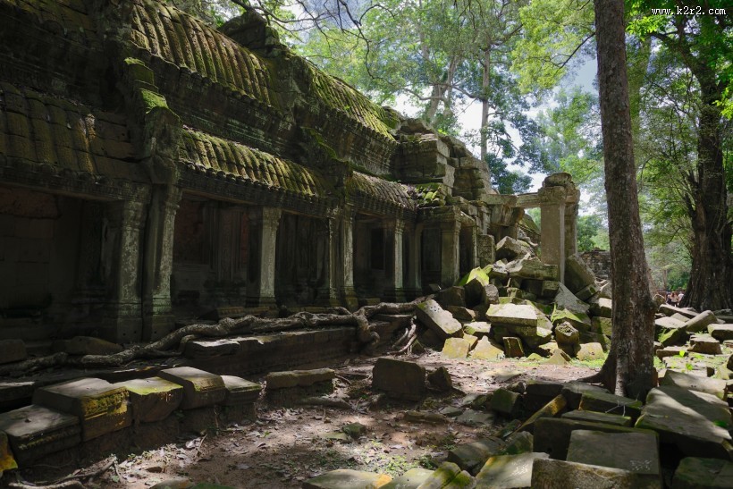 柬埔寨塔布隆寺风景图片
