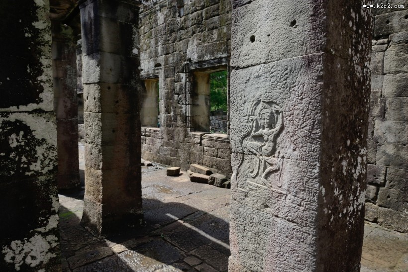 柬埔寨斑黛喀蒂寺风景图片