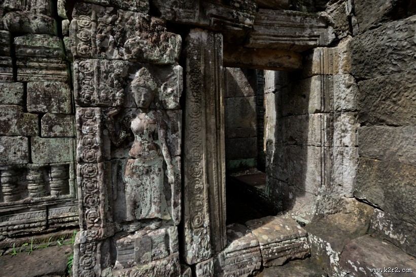 柬埔寨斑黛喀蒂寺风景图片