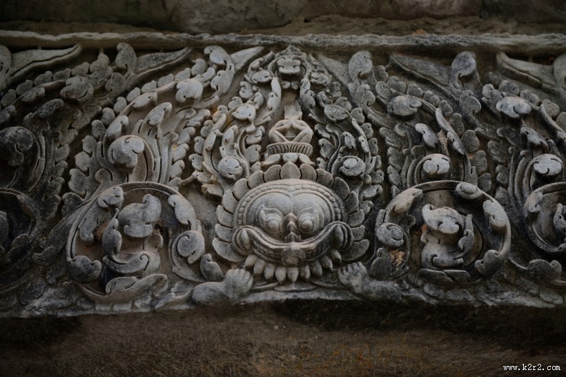 柬埔寨巴戎寺风景图片