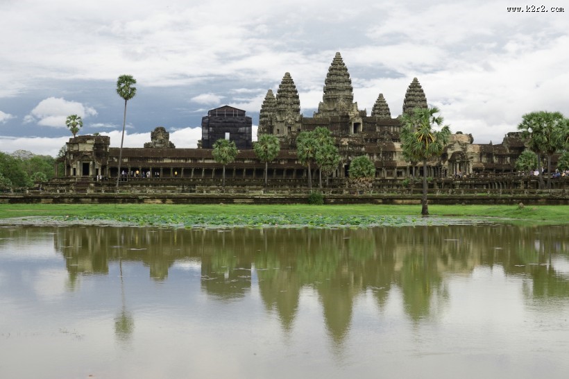 柬埔寨吴哥窟风景图片
