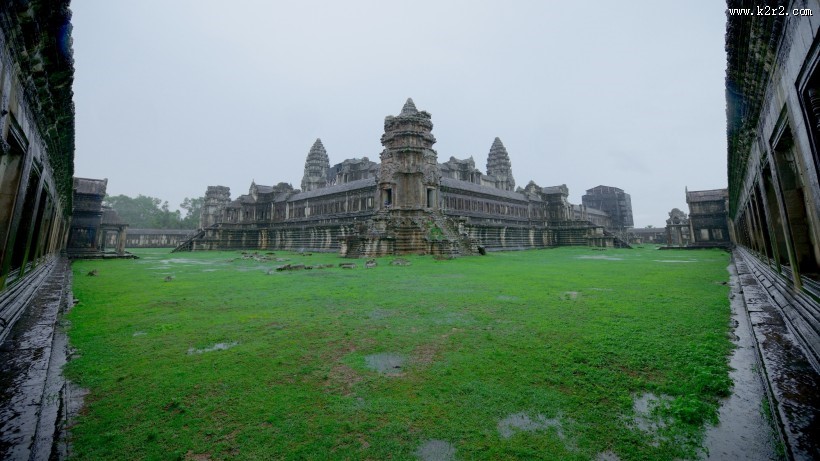 柬埔寨吴哥窟风景图片