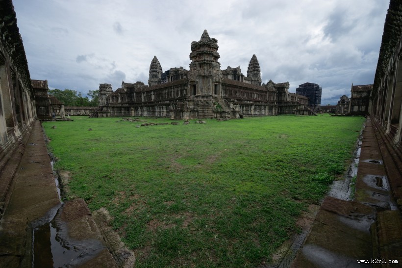 柬埔寨吴哥窟风景图片