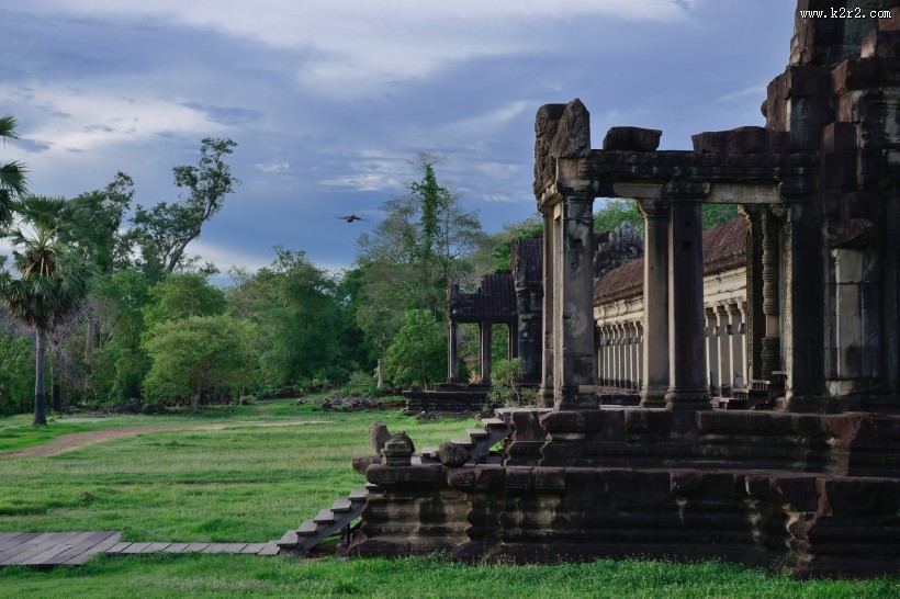柬埔寨吴哥窟风景图片