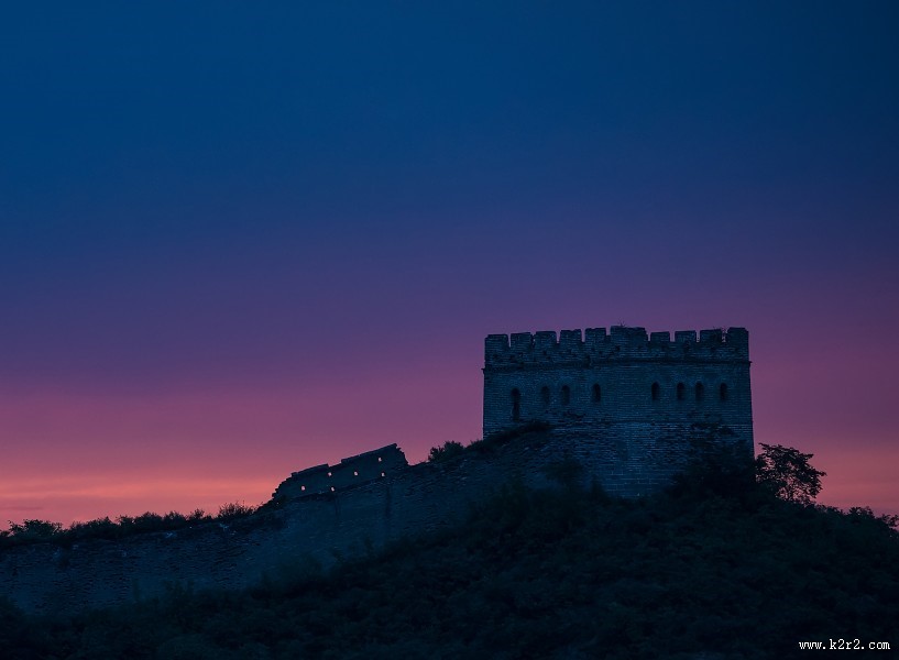 秀美金山岭长城风景图片大全
