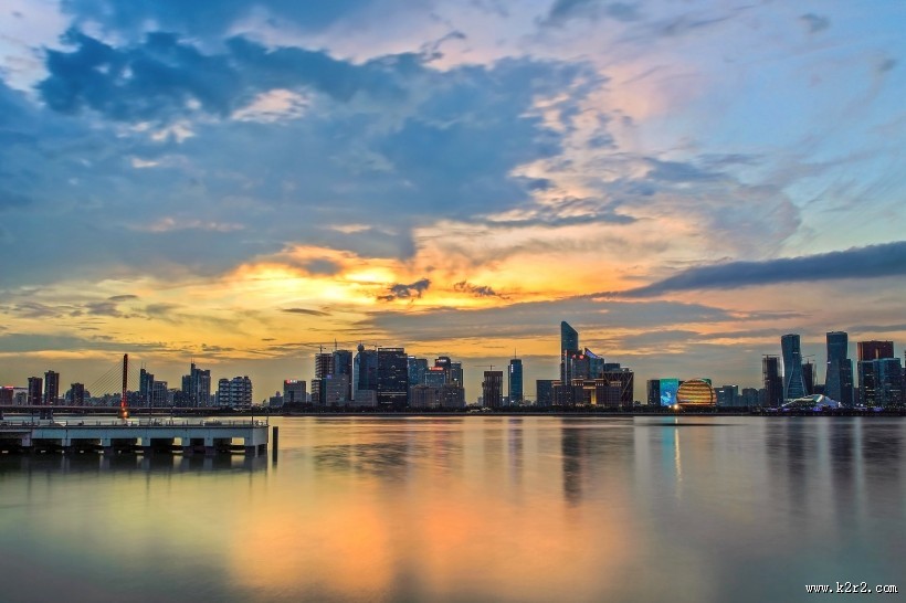 钱塘江夜景图片大全