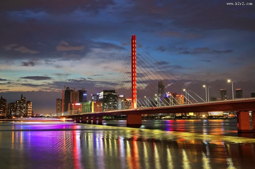 钱塘江夜景图片大全