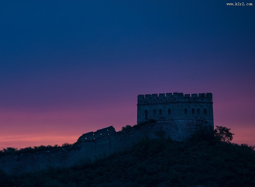 秀美金山岭长城风景图片大全
