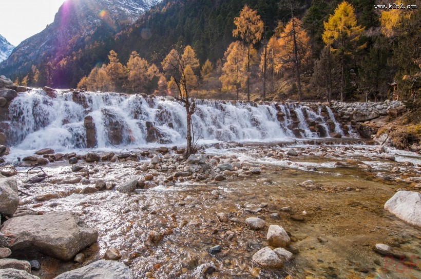 四川毕棚沟风景图片
