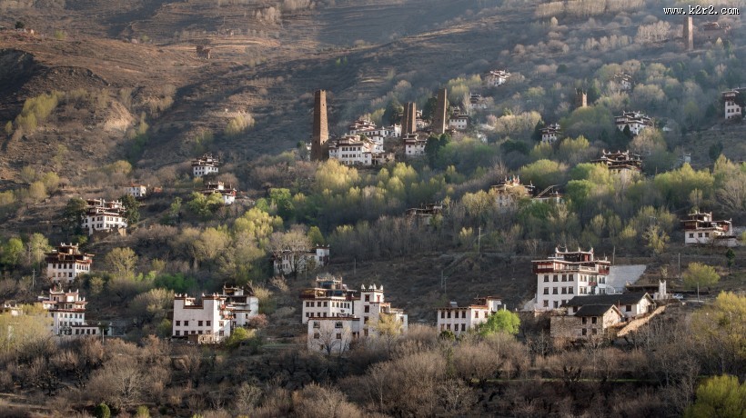 四川丹巴藏寨风景图片大全