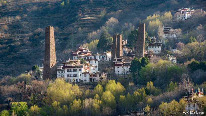 四川丹巴藏寨风景图片大全