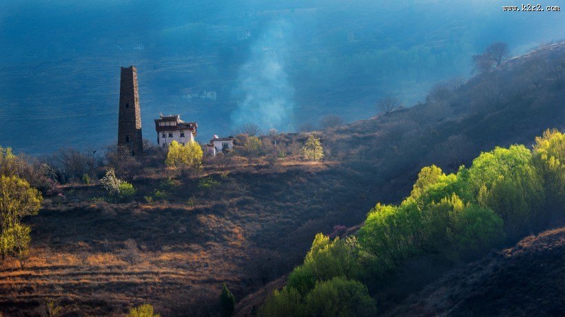 四川丹巴藏寨风景图片大全