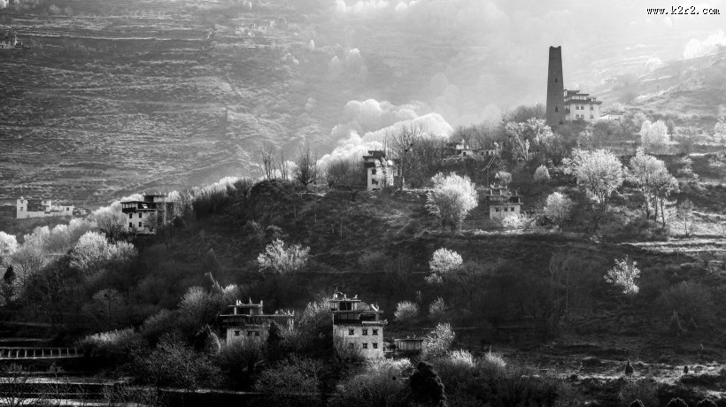四川丹巴藏寨风景图片大全