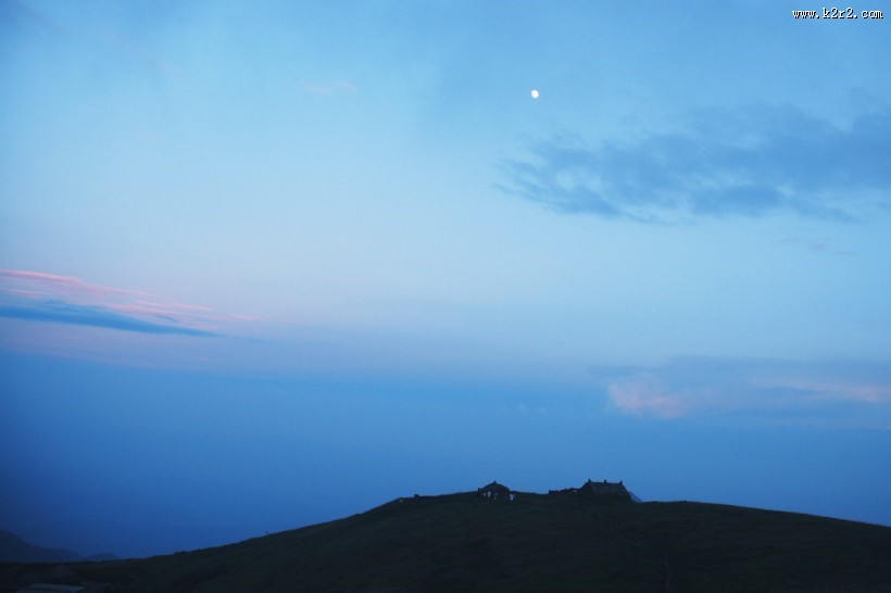 江西武功山风景图片