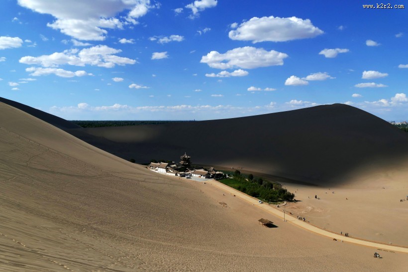 甘肃鸣沙山风景图片大全