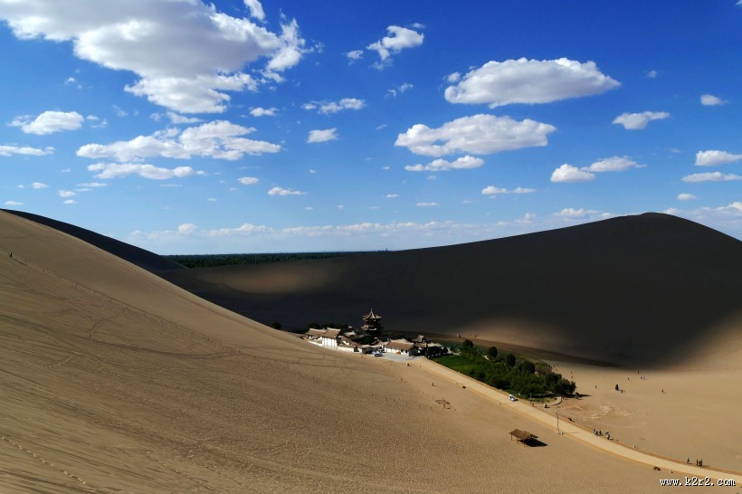 甘肃鸣沙山风景图片大全