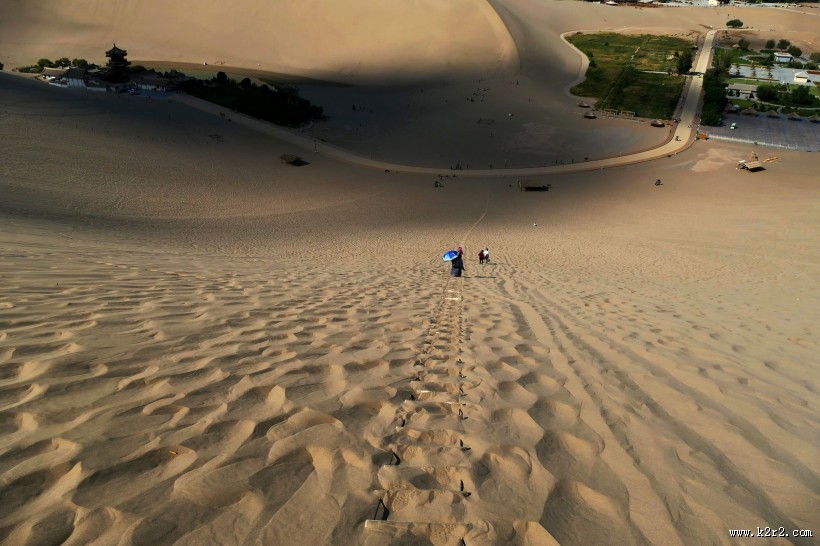 甘肃鸣沙山风景图片大全