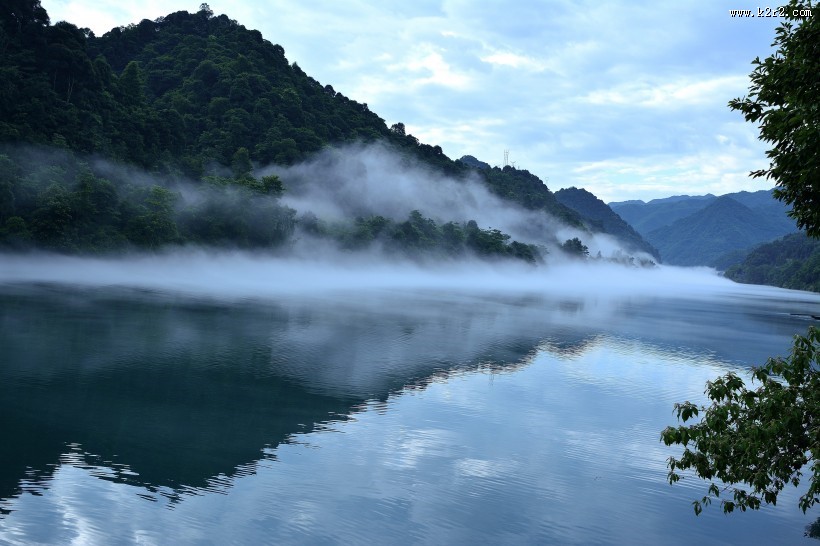 湖南资兴小东江风景图片