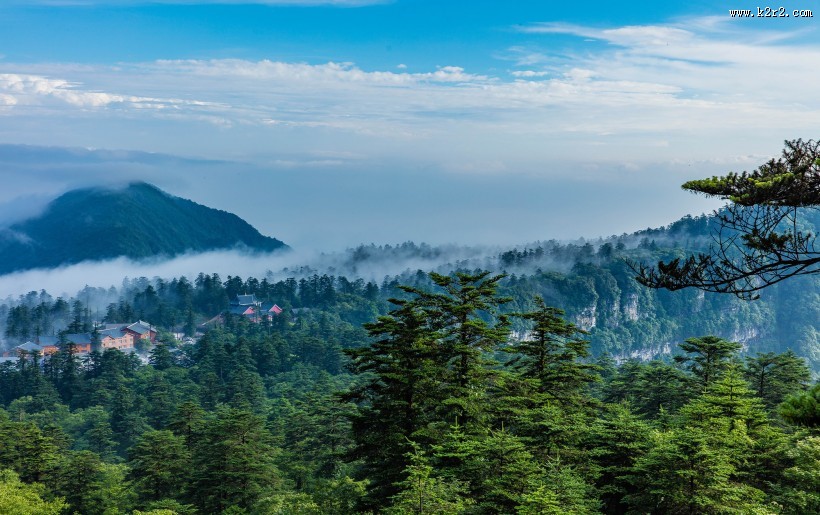 四川峨眉山风景图片