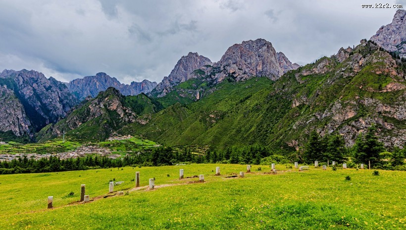 甘肃扎尕那风景图片大全