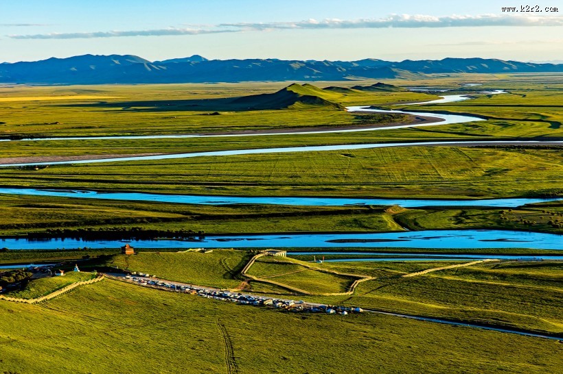 九曲黄河第一湾风景图片大全