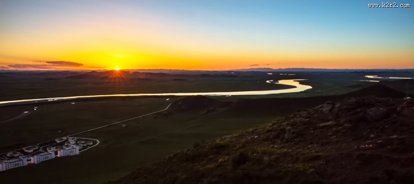九曲黄河第一湾风景图片大全