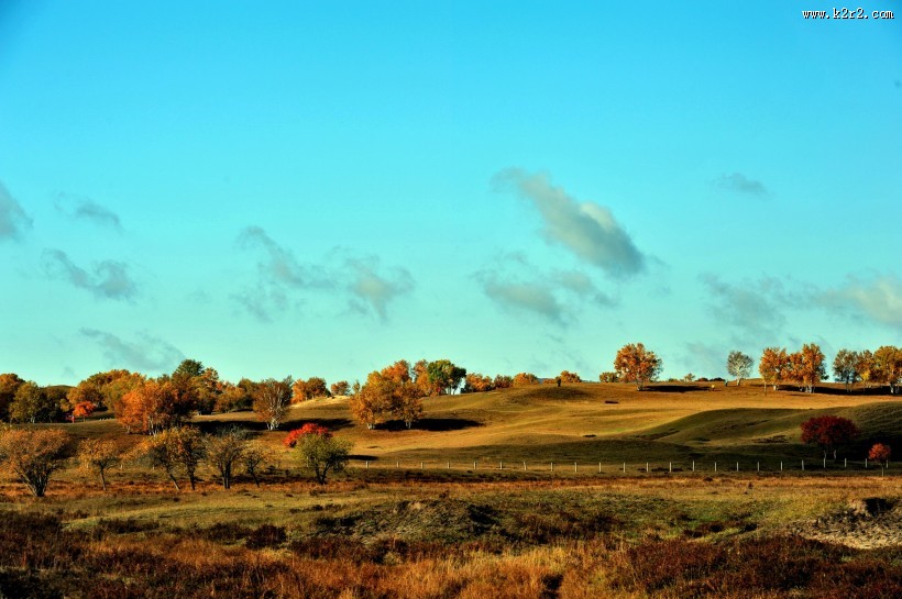 河北坝上风景图片