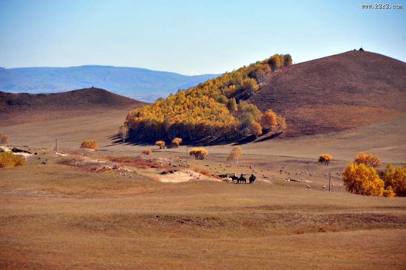 河北坝上风景图片