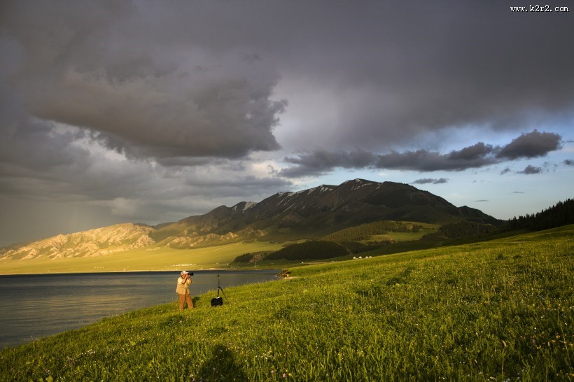新疆赛里木湖图片大全
