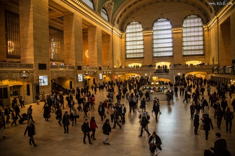 美国纽约大中央车站风景图片大全