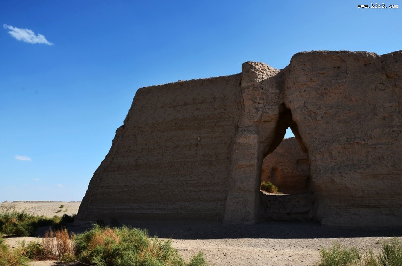 甘肃敦煌玉门关风景图片