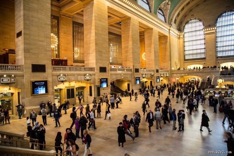 美国纽约大中央车站风景图片大全