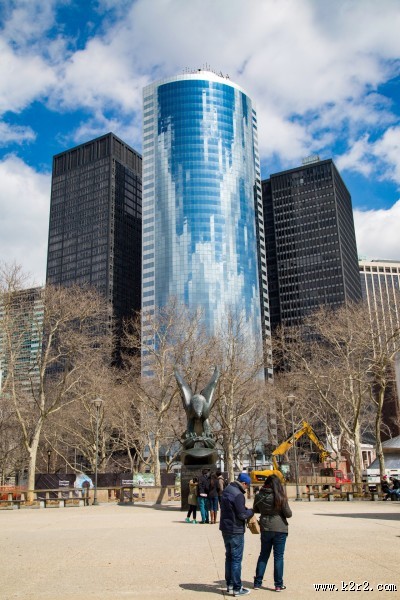 美国纽约亚利桑那纪念馆建筑风景图片